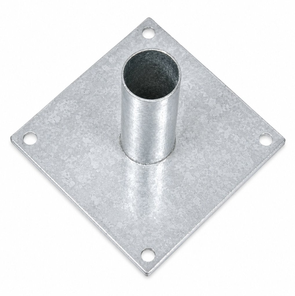 bodemplaat voor paal 6 cm diameter, Tuin en Terras, Ophalen, Nieuw, Minder dan 180 cm, Overige typen