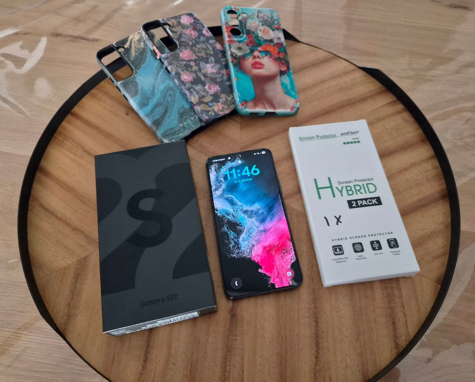 Samsung Galaxy S22 Phantom Black 256 GB - Uitstekende staat