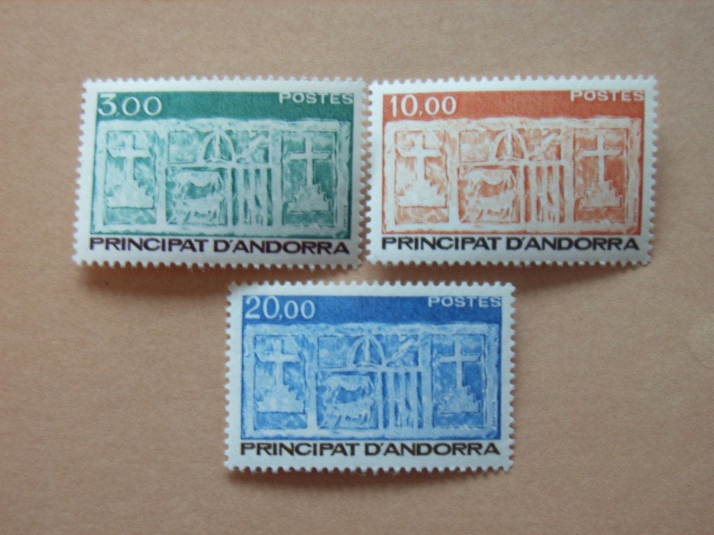 2   Andorra(Fr) 356-358 Pf, Ophalen of Verzenden, Overige landen, Postfris