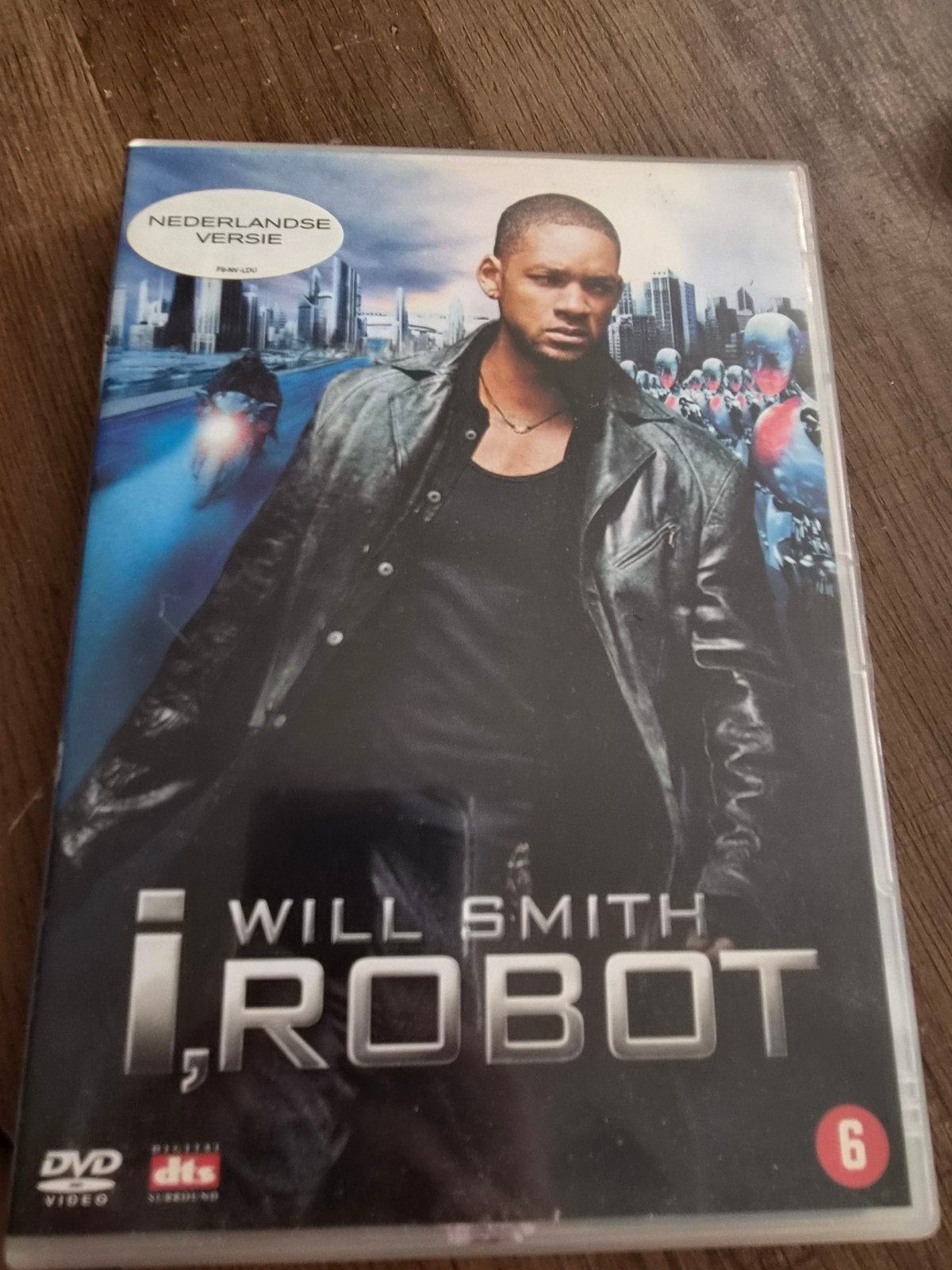 I, Robot (Will Smith) - Nederlandse Versie DVD, Cd's en Dvd's, Dvd's | Science Fiction en Fantasy, Ophalen, Gebruikt, Nederlands