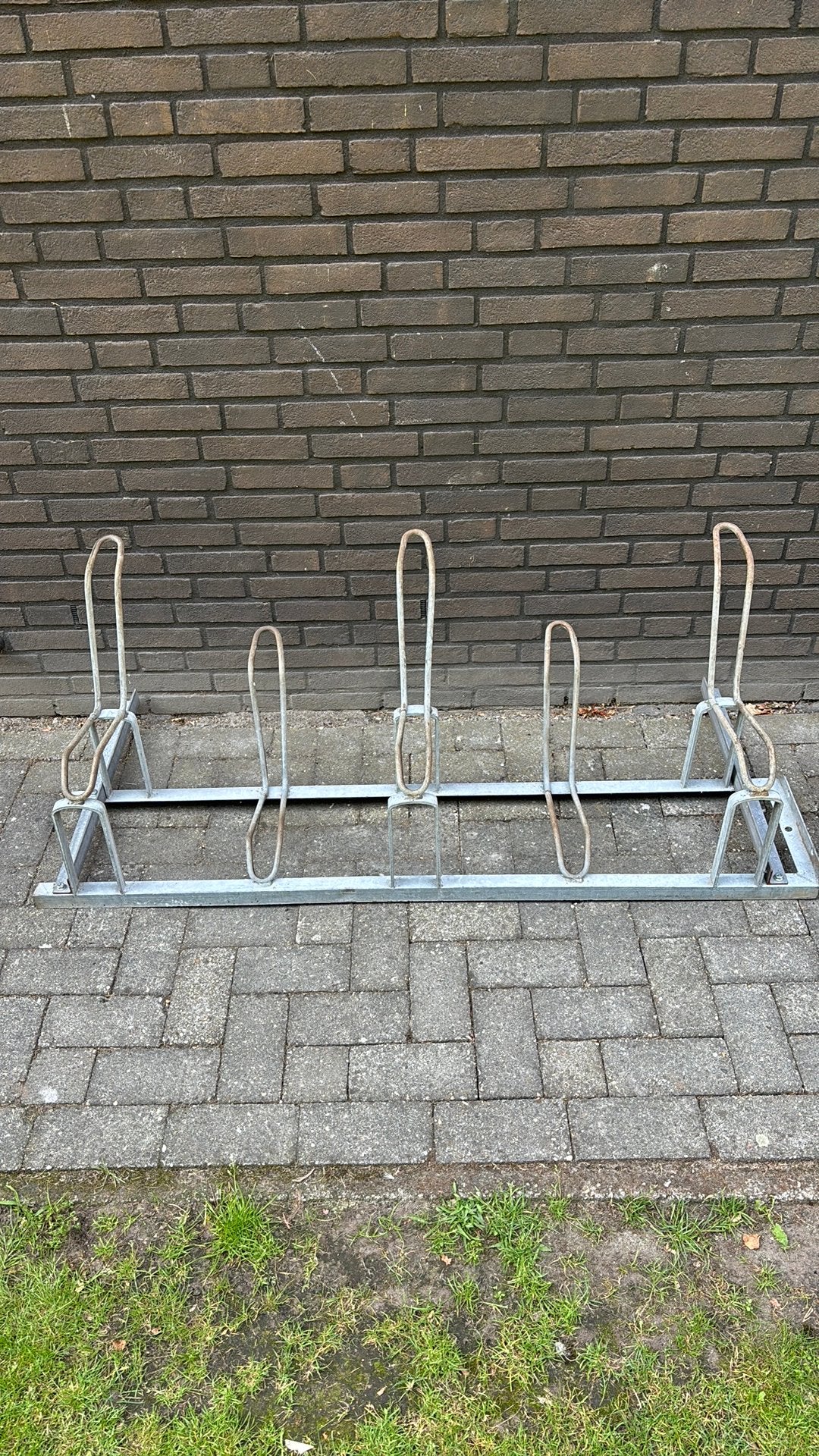 Fietsen rek voor 5 fietsen, Ophalen, Gebruikt