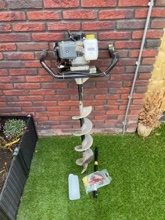 15 Cm grondboor met verleng stuk, Doe-het-zelf en Verbouw, Gereedschap | Freesmachines, Benzine, Overige soorten, Rodax, Ophalen of Verzenden