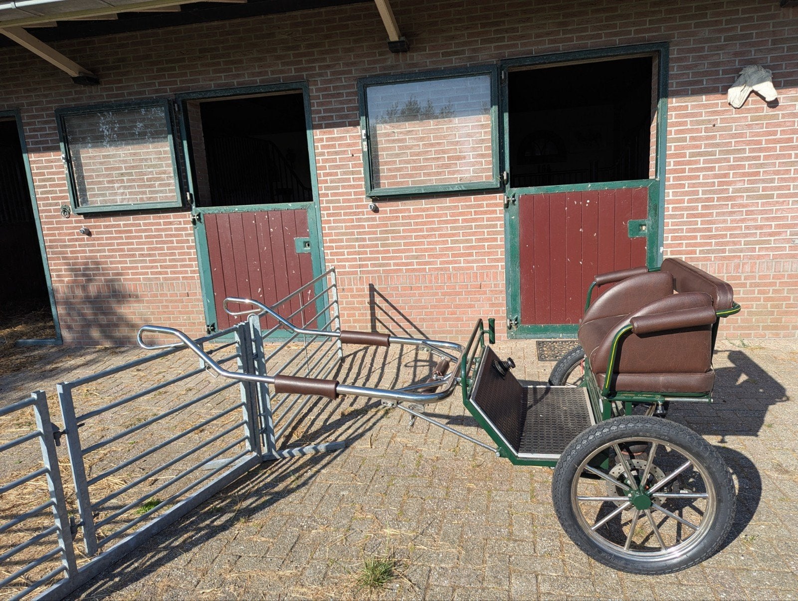 Tweewieler Menwagen 19 inch wielen nieuwstaat, Ophalen of Verzenden, Zo goed als nieuw, Recreatie