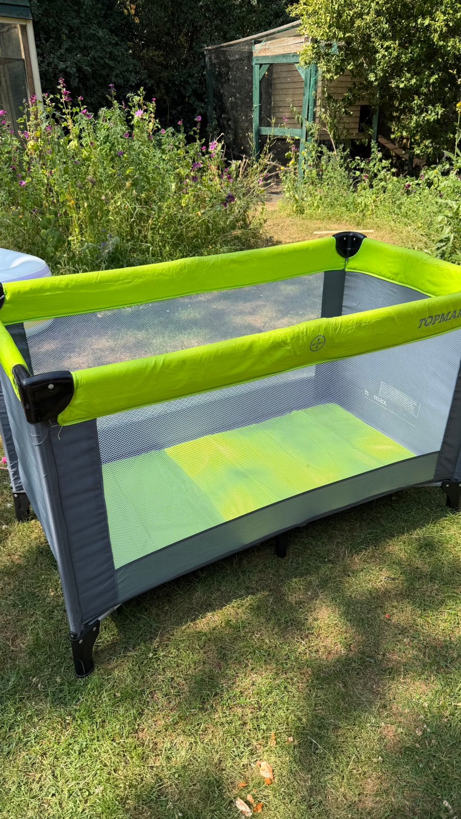 Camping bedje (met extra matras), Kinderen en Baby's, Ophalen, Gebruikt