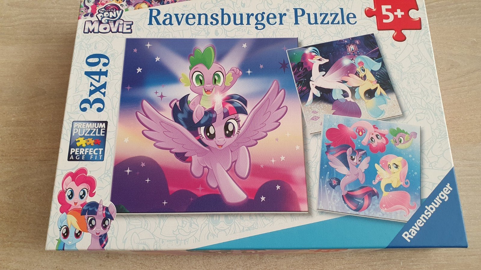 Kinderpuzzel van My Little Pony the Movie., Ophalen of Verzenden, Meer dan 50 stukjes, Zo goed als nieuw