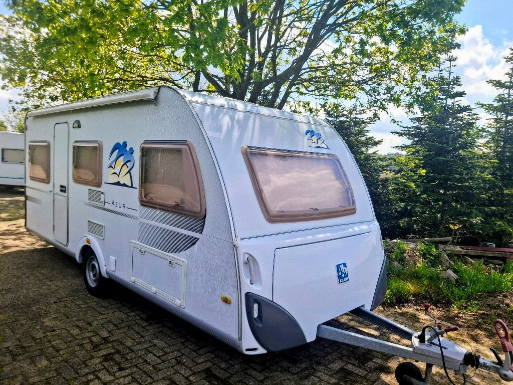 Knaus Azur Caravan 2006 - Bovag gekeurd 2025 - met stalling!, Kachel, 2 aparte bedden, Rondzit, Particulier