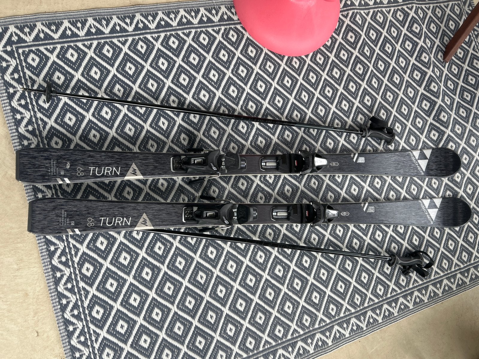 Ski s Fischer My Turn 89 Air Tec 150 met opbergzak en tas, 140 tot 160 cm, Fischer, Ophalen of Verzenden, Zo goed als nieuw