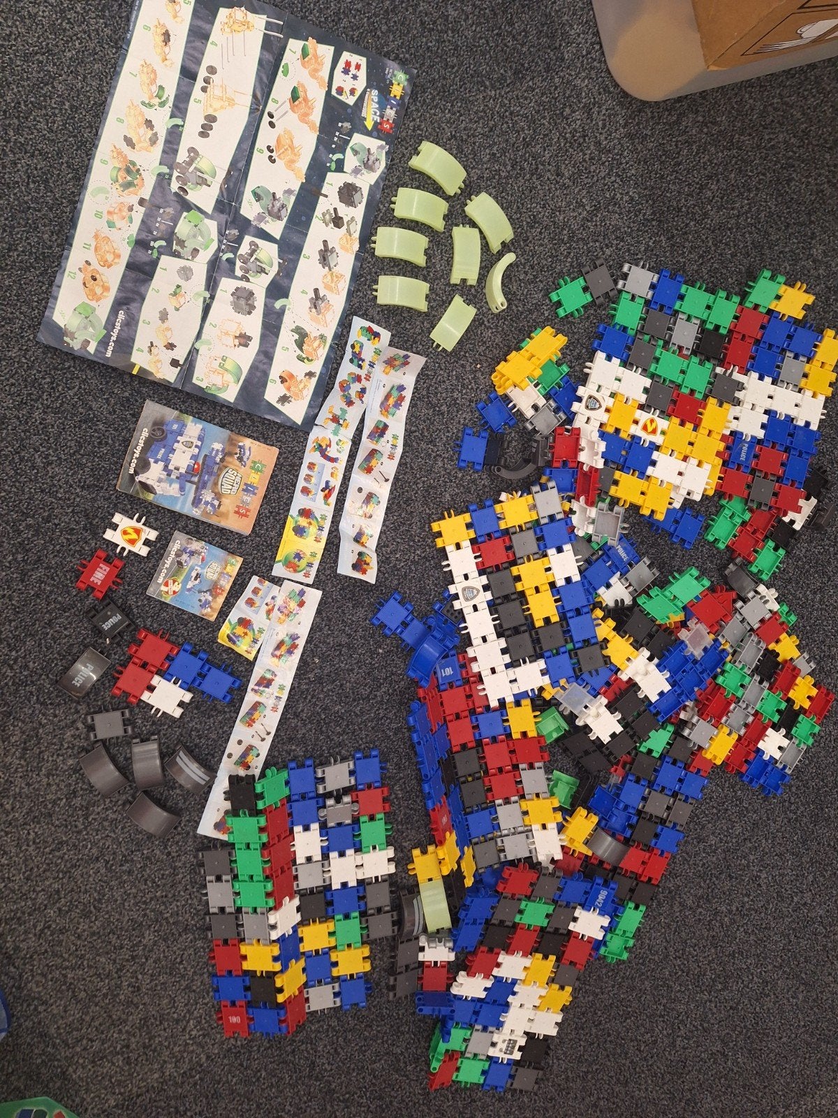 Grote set Clics constructiespeelgoed met extra's, Kinderen en Baby's, Speelgoed | Bouwstenen, Ophalen of Verzenden