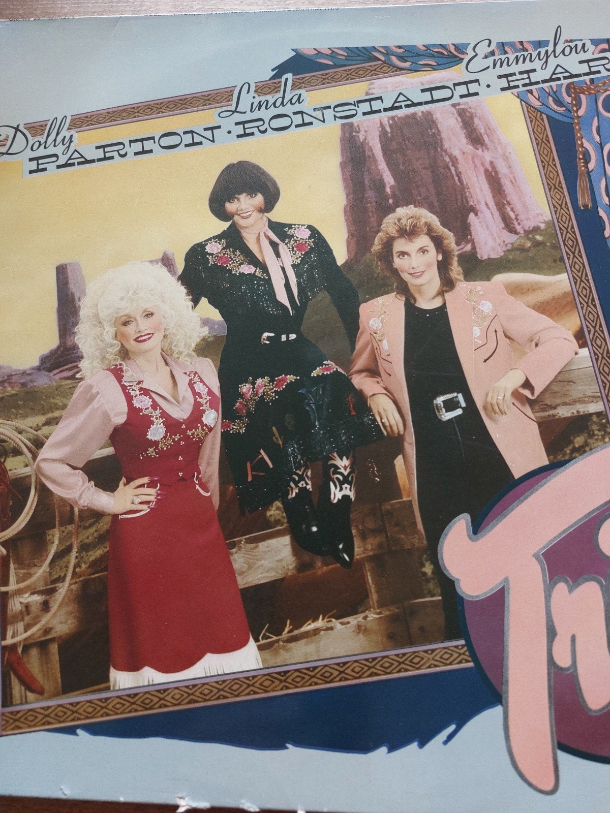 DOLLY PARTON,  Linda Ronstadt, Emmylou Harris, Gebruikt, Ophalen of Verzenden, Inclusief boekje, Country