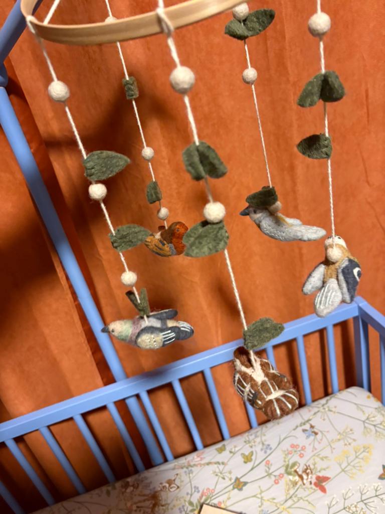 Dille en kamille mobiel mey vogels, Ophalen of Verzenden, Nieuw, Mobiel