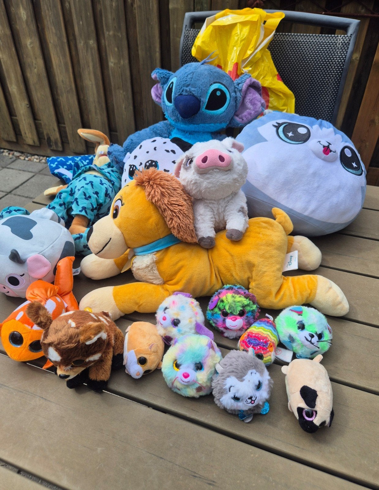 heel veel knuffels, Disney, Overige typen, Ophalen of Verzenden, Zo goed als nieuw