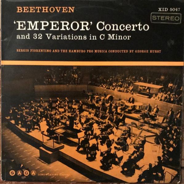 Beethoven Piano 5/ Fiorentino & Hamburg Pro Musica (Hurst), Cd's en Dvd's, Vinyl | Klassiek, Gebruikt, Overige typen, Classicisme