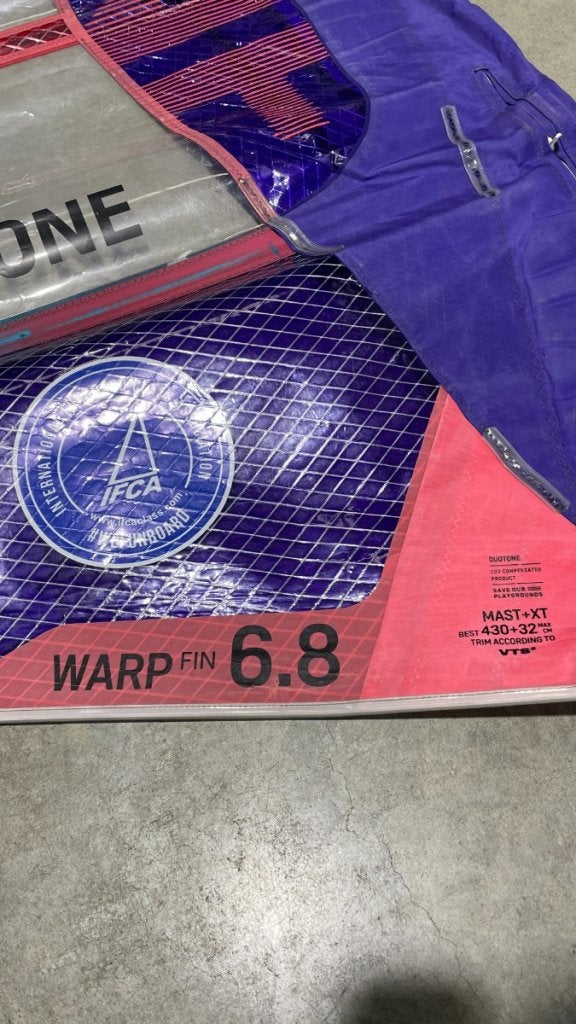 Duotone WARP_Fin 6.8 2022, Watersport en Boten, Niet ingevuld, Niet ingevuld, Niet ingevuld