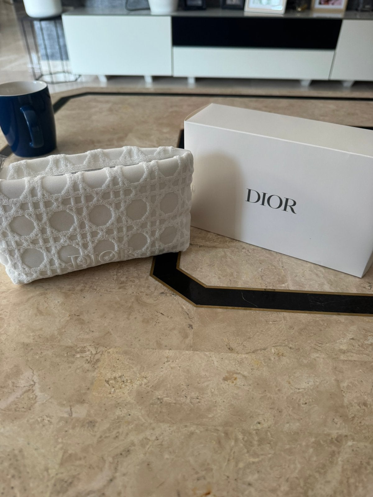 Dior Parfum tas, Ophalen of Verzenden, Zo goed als nieuw