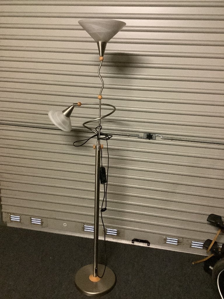 Staande lamp., Huis en Inrichting, Lampen | Vloerlampen, Ophalen, Gebruikt, Metaal, 150 tot 200 cm