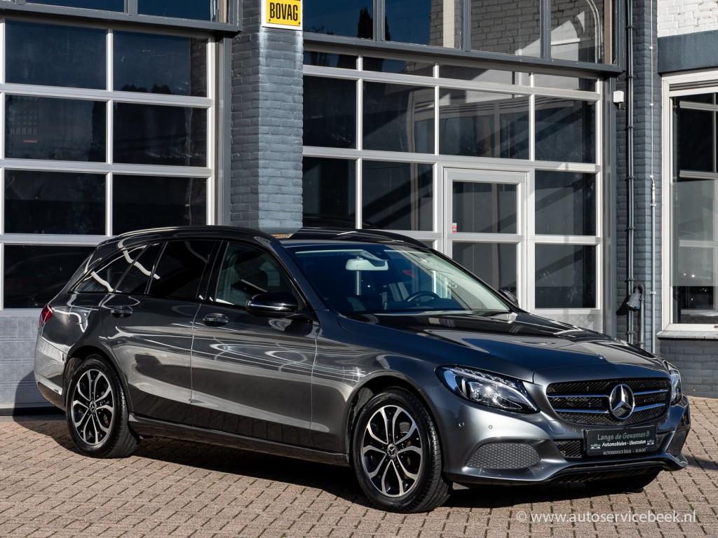 Mercedes-benz C-KLASSE C180 estate ambition, navi, trekhaak,, Auto's, Keurmerk '100% Onderhouden', Achterwielaandrijving, Gebruikt