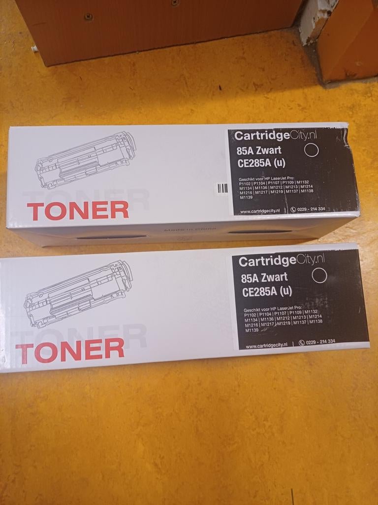 Toner zwart printer, Ophalen of Verzenden, Toner