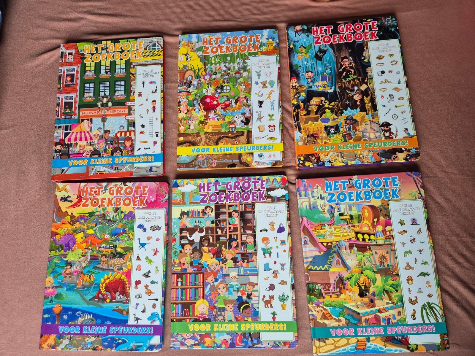 Het grote zoekboek 6 delen, Ophalen of Verzenden, Gelezen