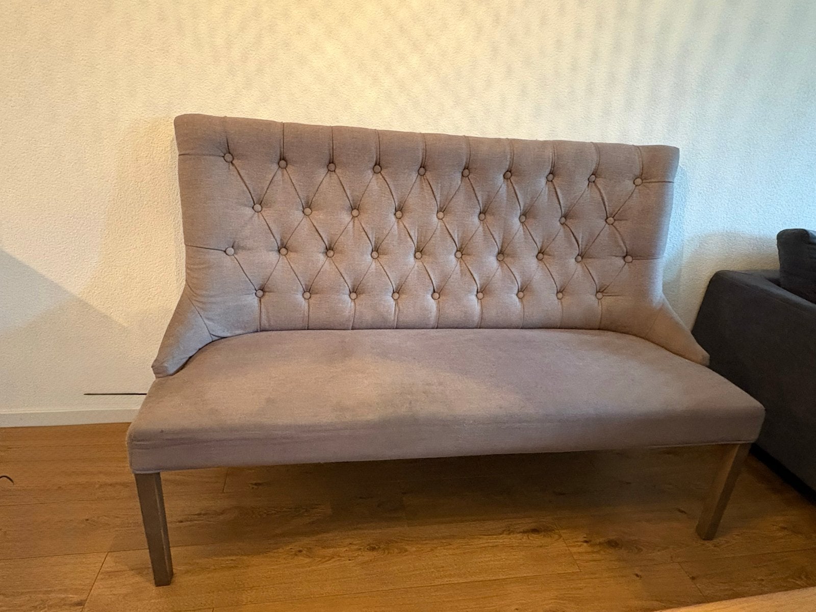 Comfortabel eettafel bankje - Gebruikt, Huis en Inrichting, Ophalen, Gebruikt, Minder dan 75 cm, 150 tot 200 cm