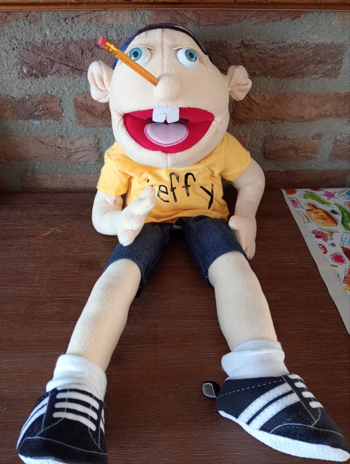 Jeffy handpop - SML pop, Ophalen of Verzenden, Nieuw, Overige typen