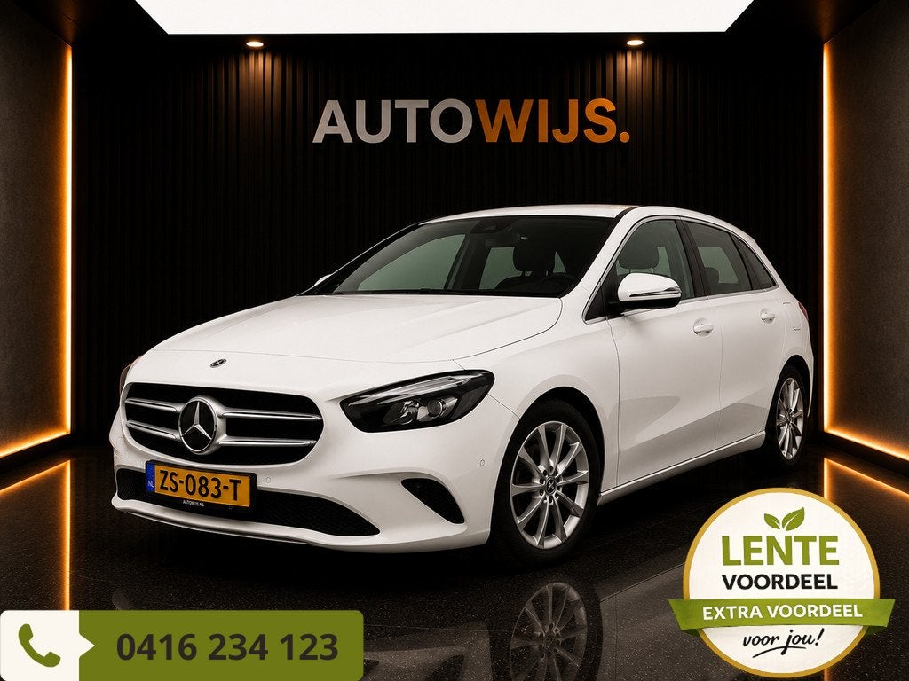 Mercedes-Benz B-klasse 180 Launch Edition|AUT|CAMERA|LED|NL, 136 pk, 4 cilinders, 700 kg, Leder en Stof