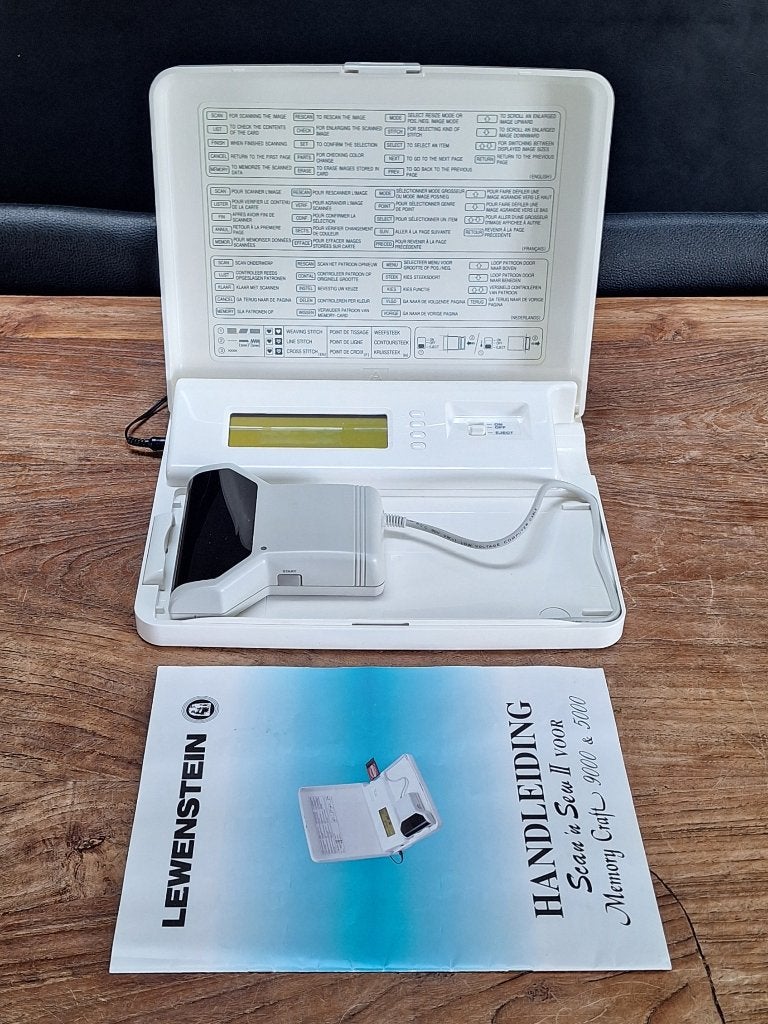 Lewenstein Scan & Sew 2 Mustek hand-scanner zonder card, Ophalen of Verzenden, Gebruikt, Overige typen, Lewenstein