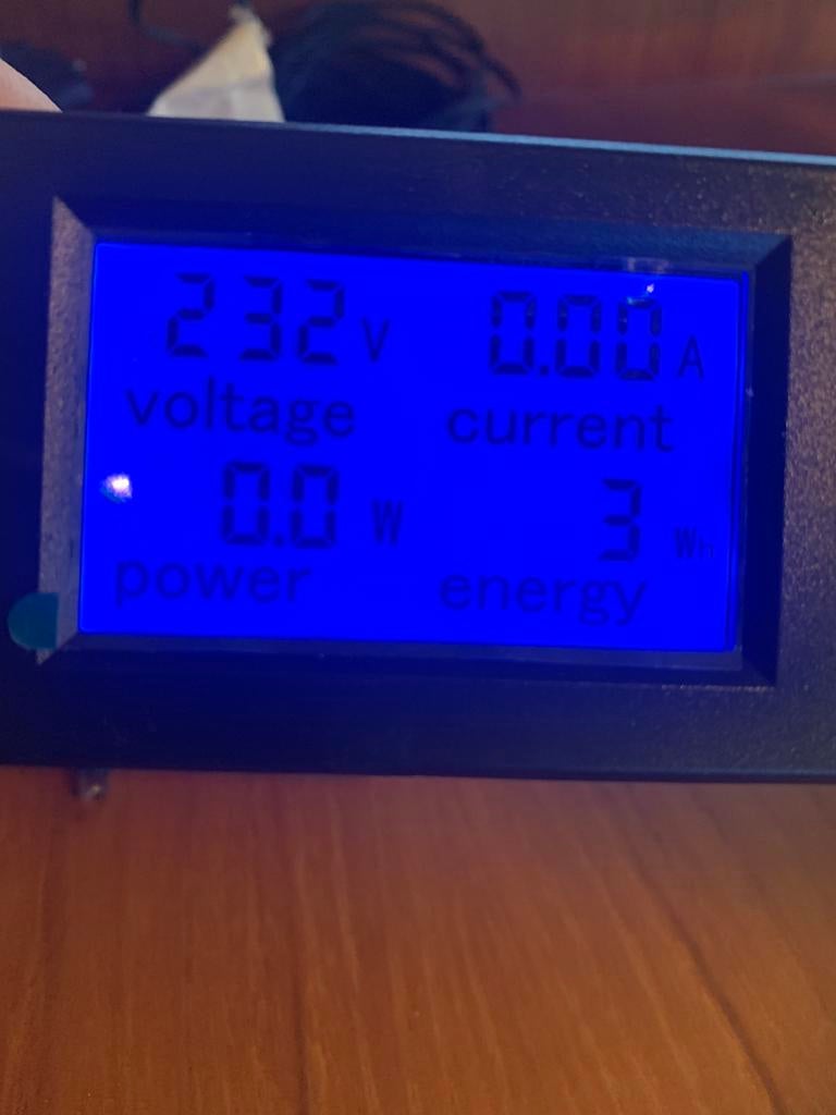 Paneelmeter verbruiksmeter met shunt, Ophalen of Verzenden, Nieuw, Overige typen