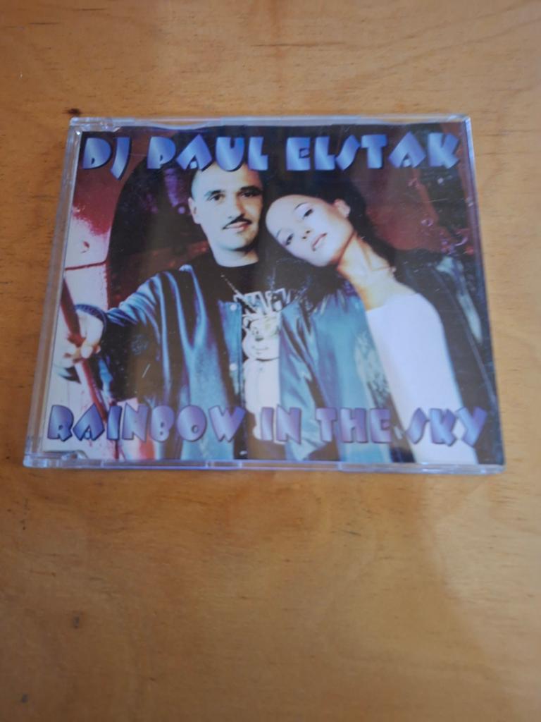 DJ Paul Elstak - Rainbow In The Sky CD Single, 1 single, Ophalen of Verzenden, Gebruikt, Dance