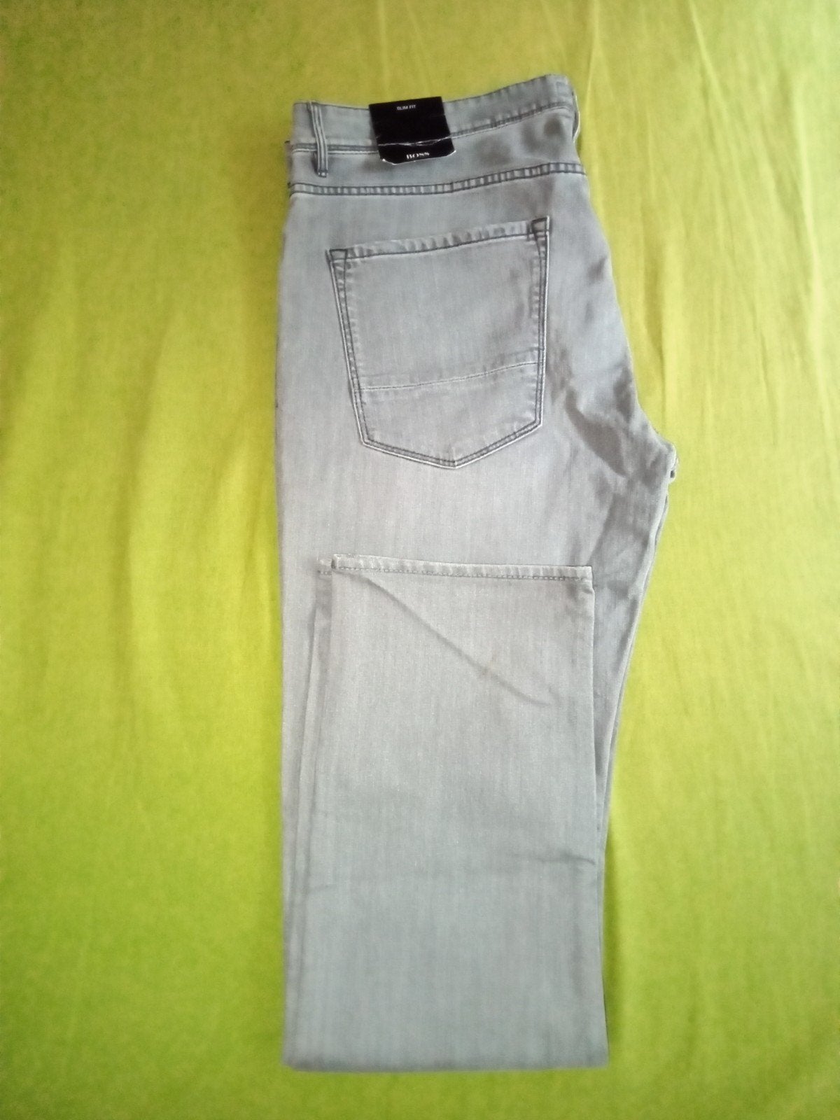 Nieuwe Ongedragen Hugo Boss Jeans (Grijs) W36 L34 Slim Fit, W36 - W38 (confectie 52/54), Nieuw, Ophalen of Verzenden, Hugo Boss