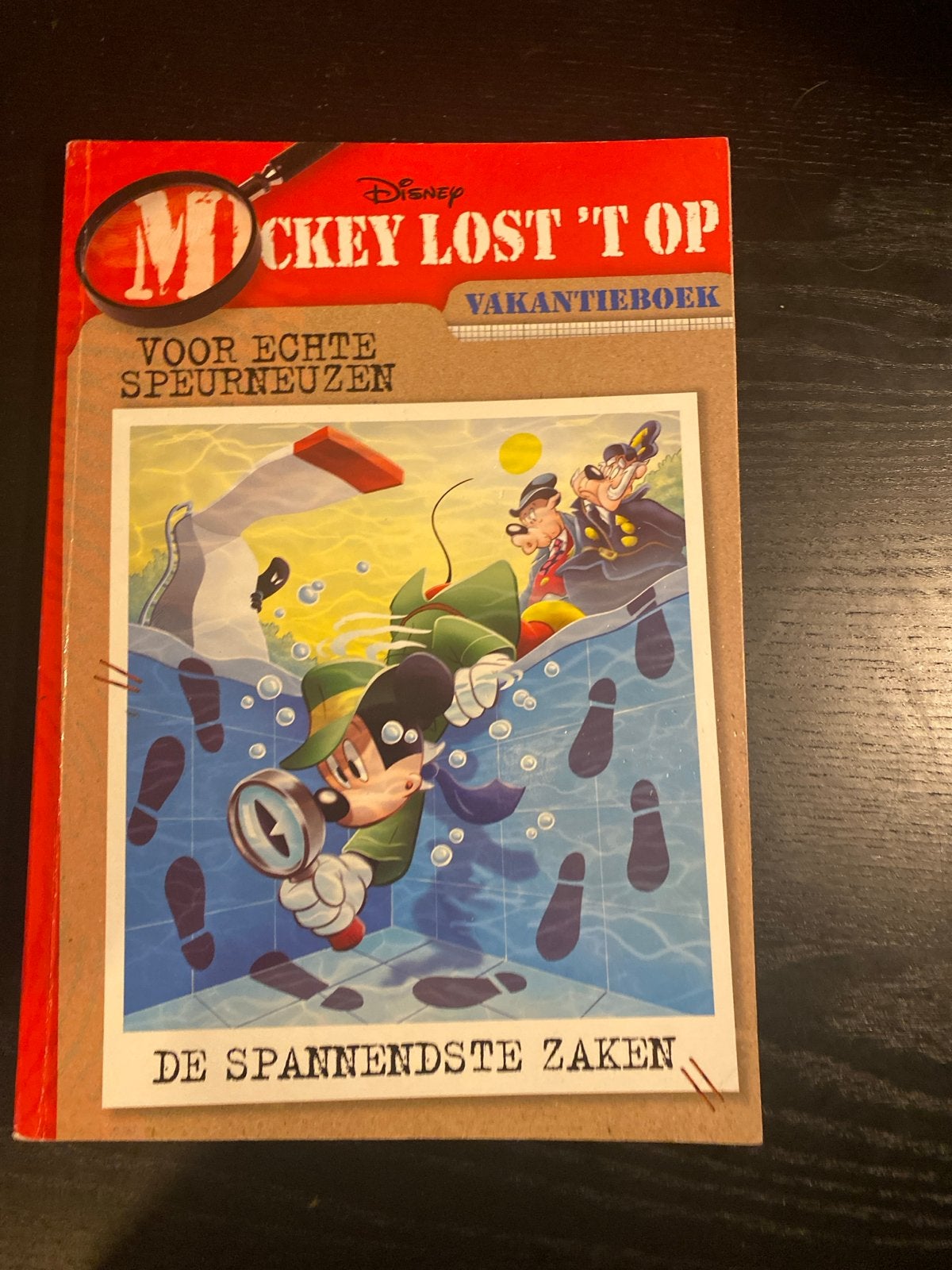 Mickey lost 't op Vakantieboek, Ophalen of Verzenden, Zo goed als nieuw