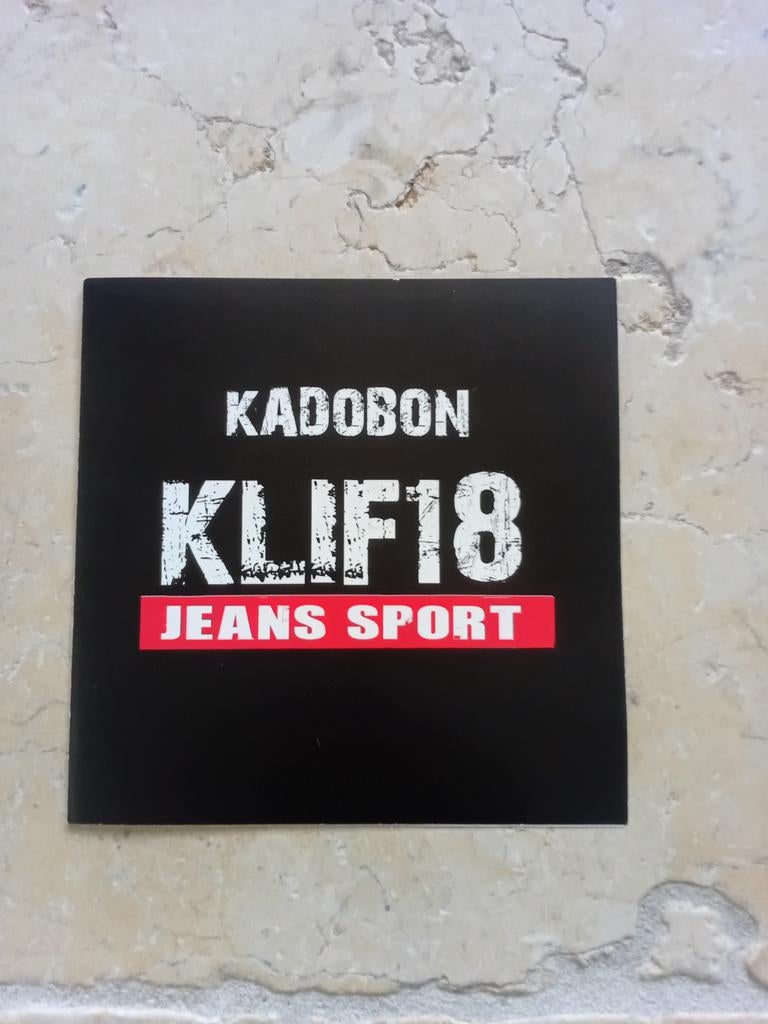Klif18 cadeaubon (20euro)