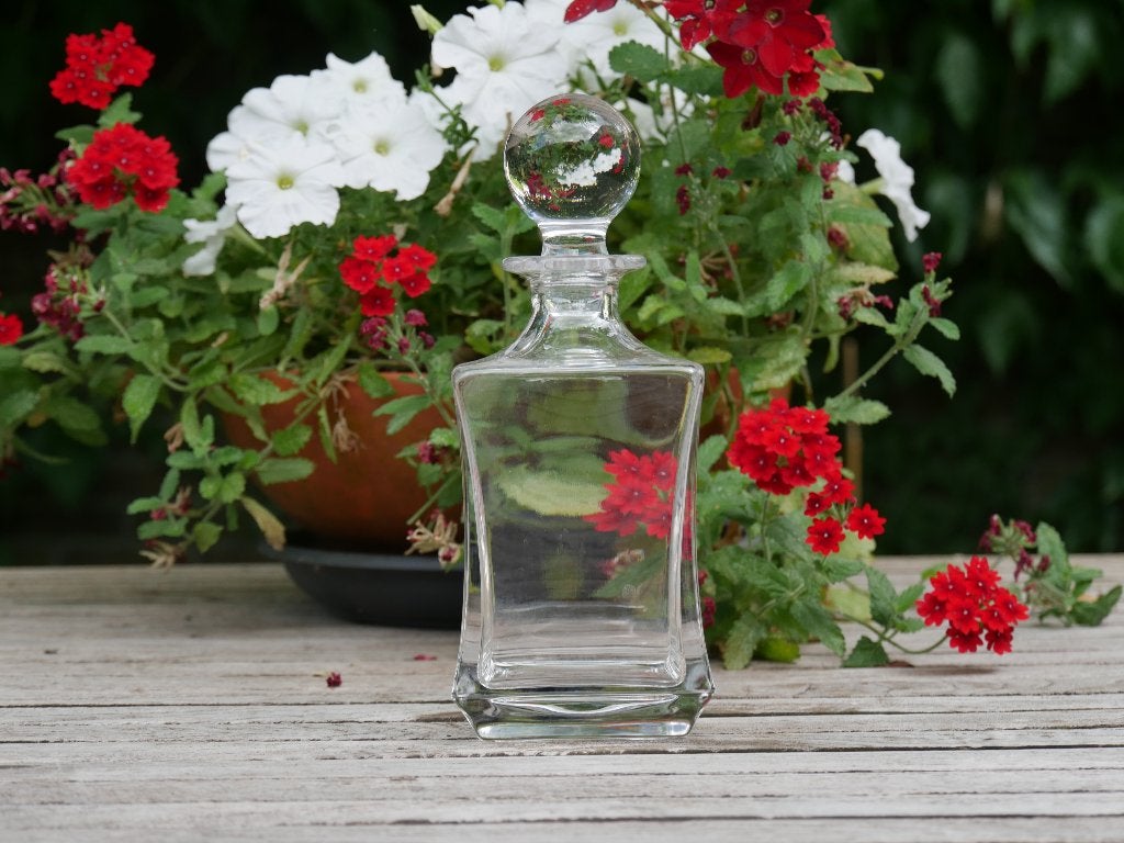 Karaf van kristal voor o.a.whisky, Verzamelen, Ophalen of Verzenden, Zo goed als nieuw, Kristal, Overige typen