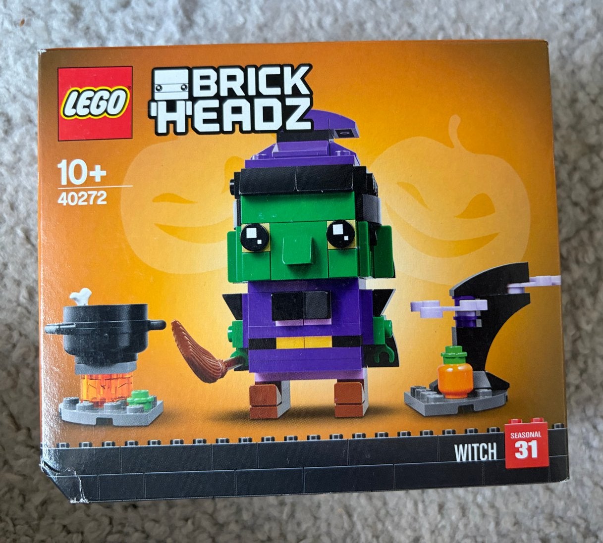 LEGO BrickHeadz Heks 40272 - Halloween, Lego, Nieuw, Ophalen of Verzenden, Complete set
