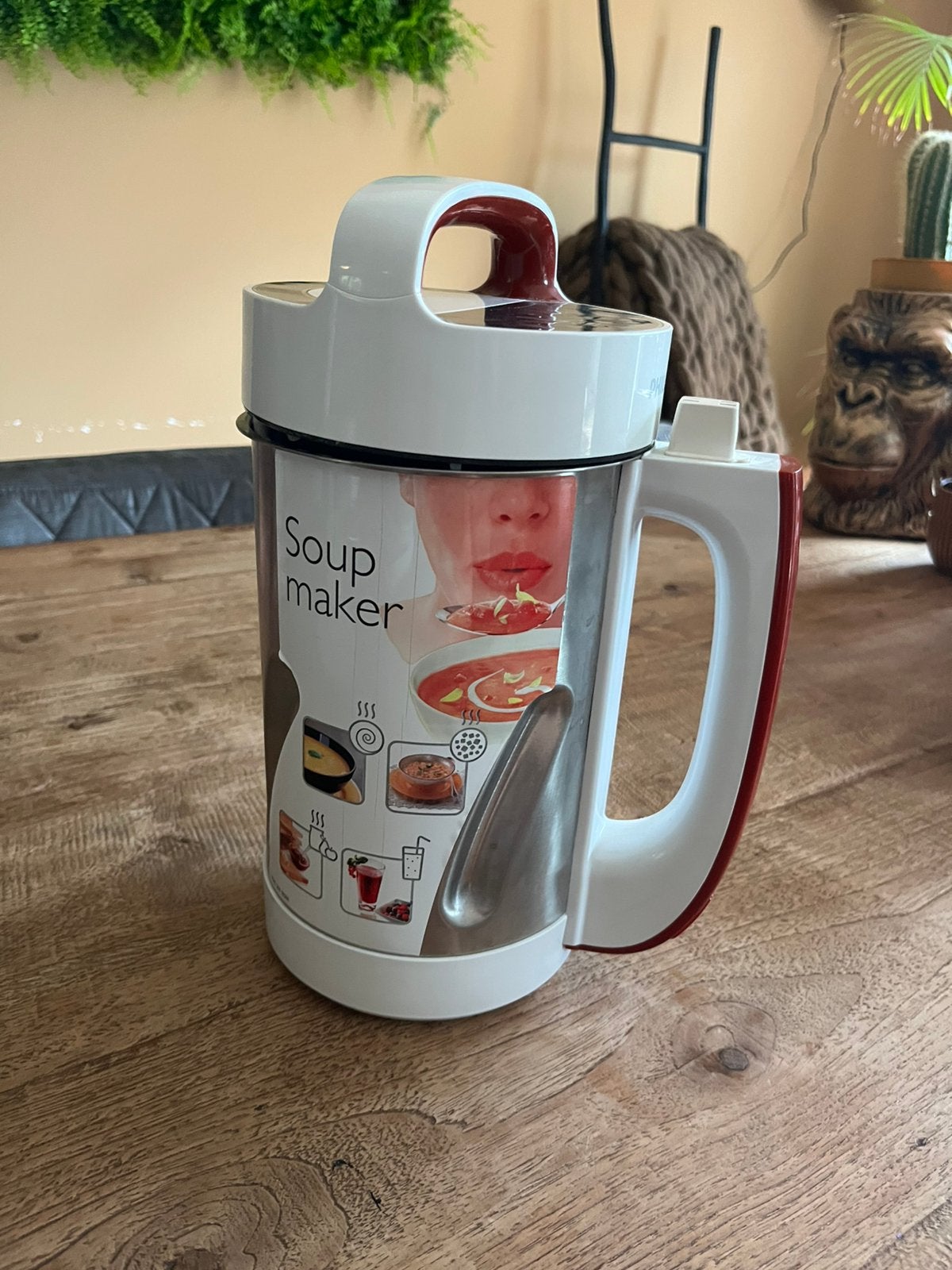 Soep / smoothie maker, Minder dan 1 liter, Ophalen, Zo goed als nieuw, 1 snelheid