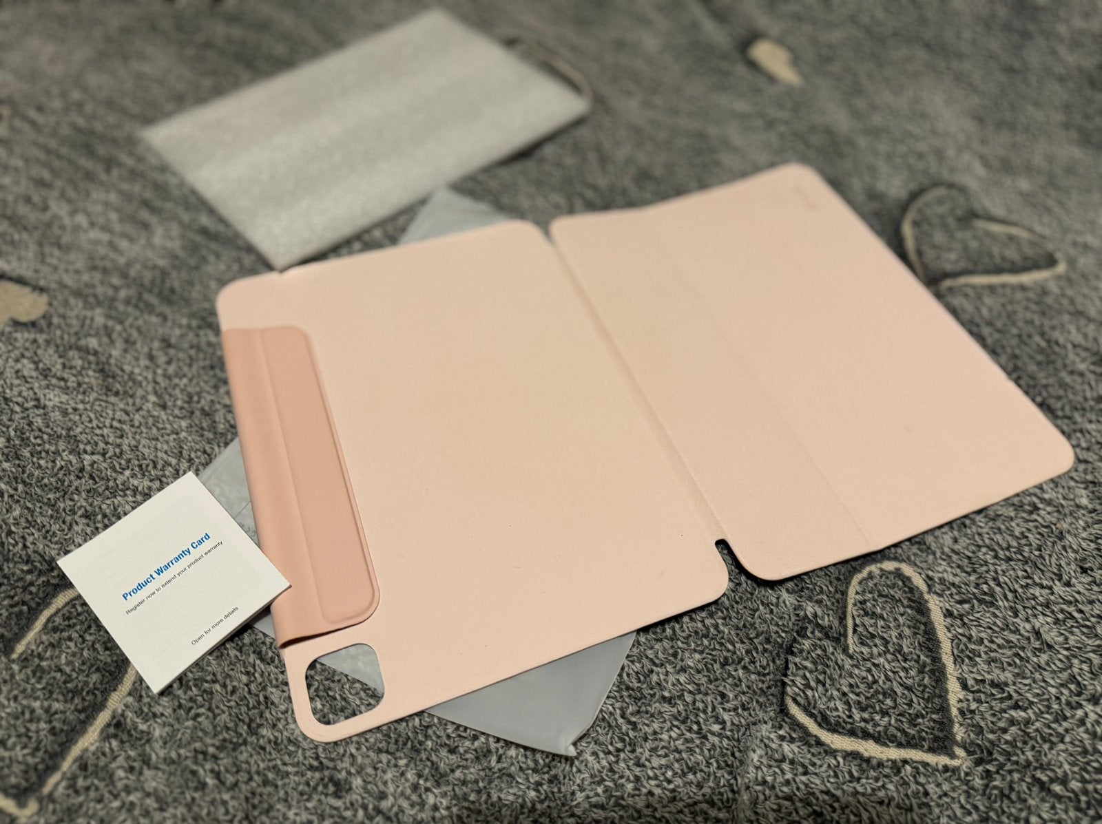 Roze iPad Hoesje - Bescherming voor- en achterkant, Ophalen of Verzenden, Nieuw, 11 inch, Bescherming voor- en achterkant
