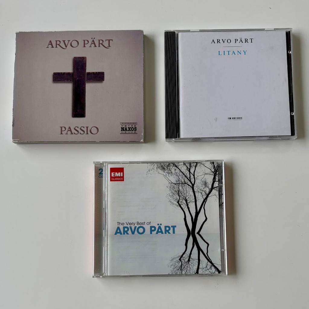 3 x Arvo Part, Cd's en Dvd's, Ophalen of Verzenden, Modernisme tot heden, Zo goed als nieuw