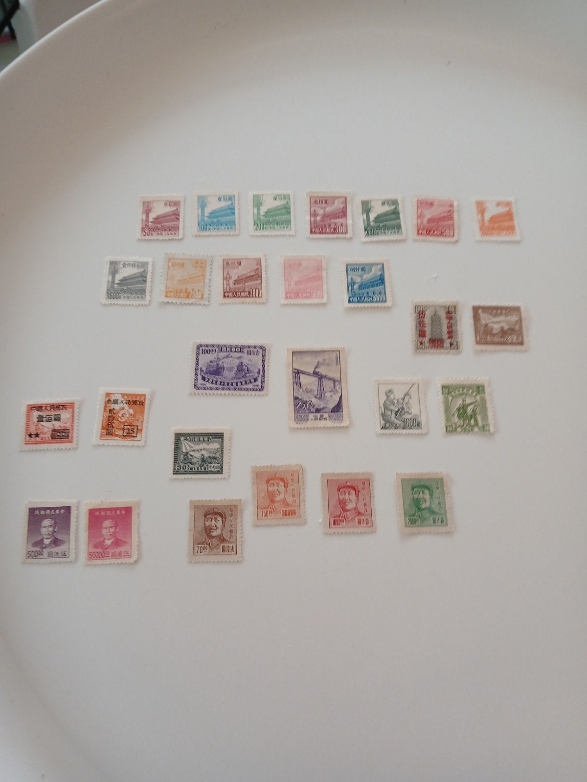 Verzameling Chinese Postzegels oud, Postzegels en Munten, Ophalen of Verzenden