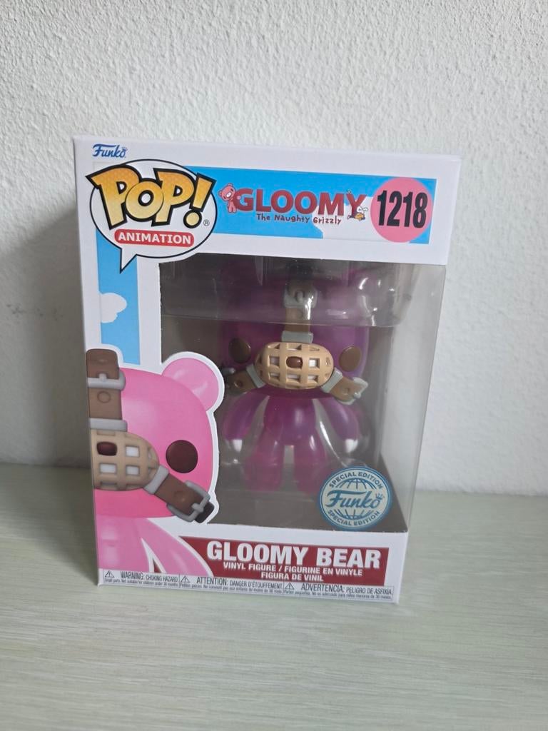Gloomy Bear - Funko Exclusive - 1218, 21 Holborn Viaduct, London, EC1A 2DY, SupportEMEA@Funko.com, Funko, Nieuw