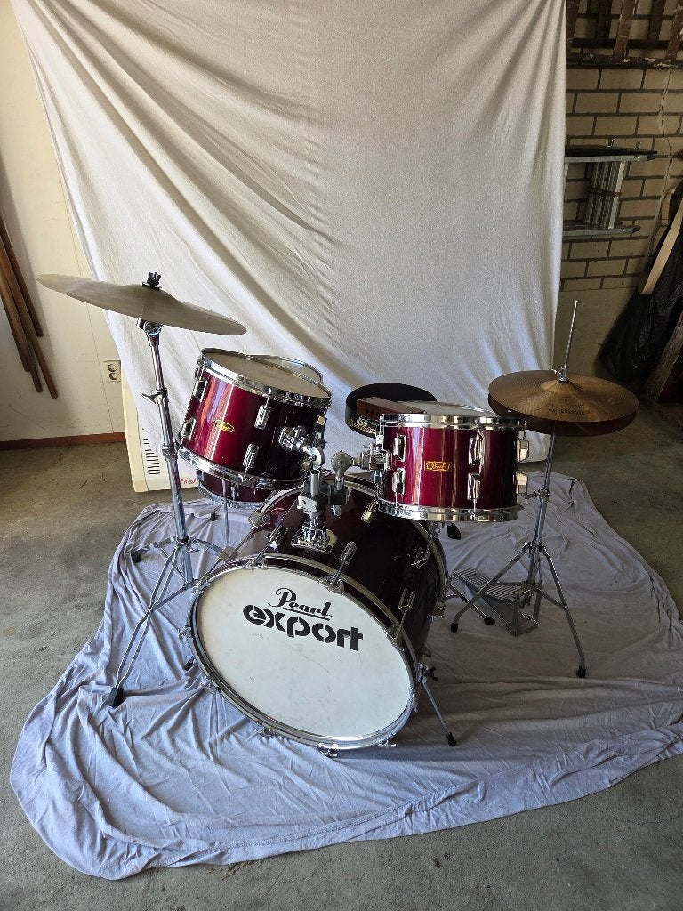 Pearl drumstel, Muziek en Instrumenten, Drumstellen en Slagwerk, Ophalen, Gebruikt, Pearl