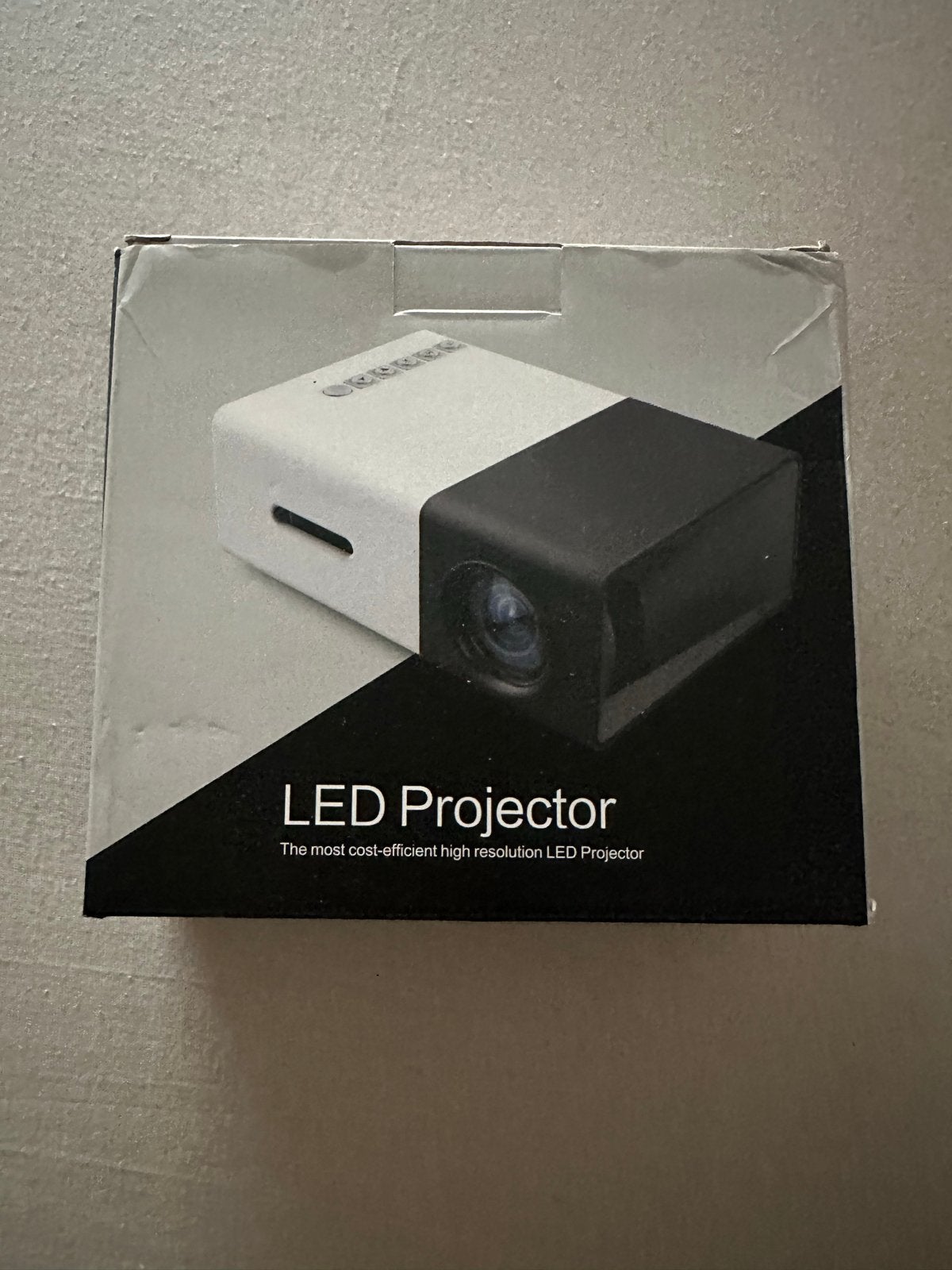 Mini LED Beamer Projector - Compact en Draagbaar, Ophalen of Verzenden, Nieuw, LED, Overige resoluties