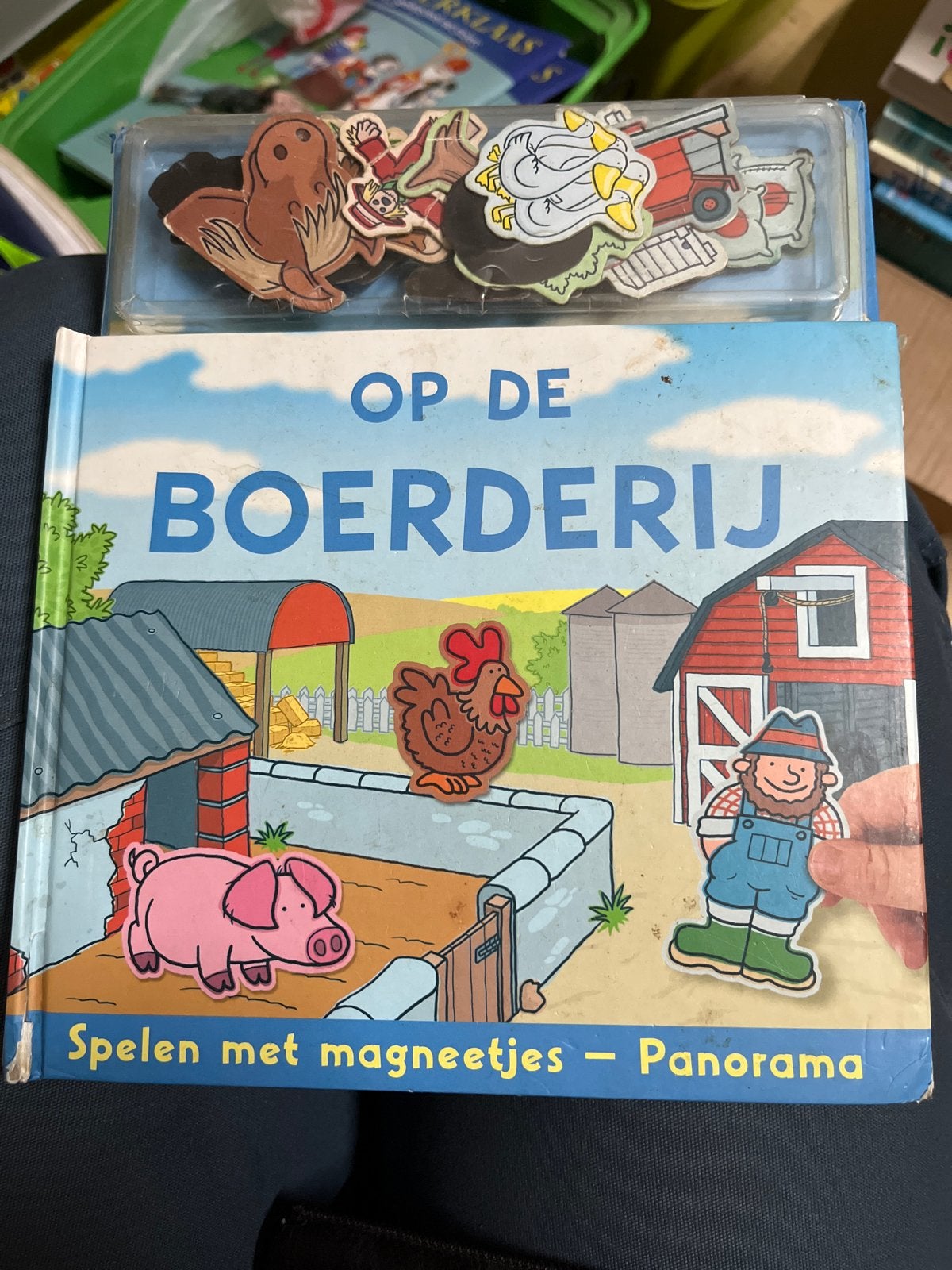 Op de Boerderij - Spelen met magneetjes, Ophalen of Verzenden, Gebruikt, Ontdekken