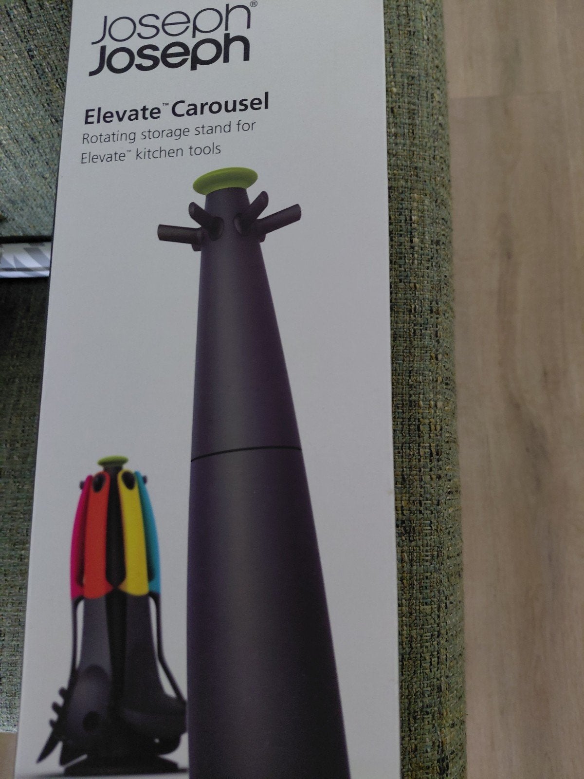 Joseph Joseph Elevate Carousel - Zonder lepels, Kunststof, Ophalen of Verzenden, Zwart, Overige merken