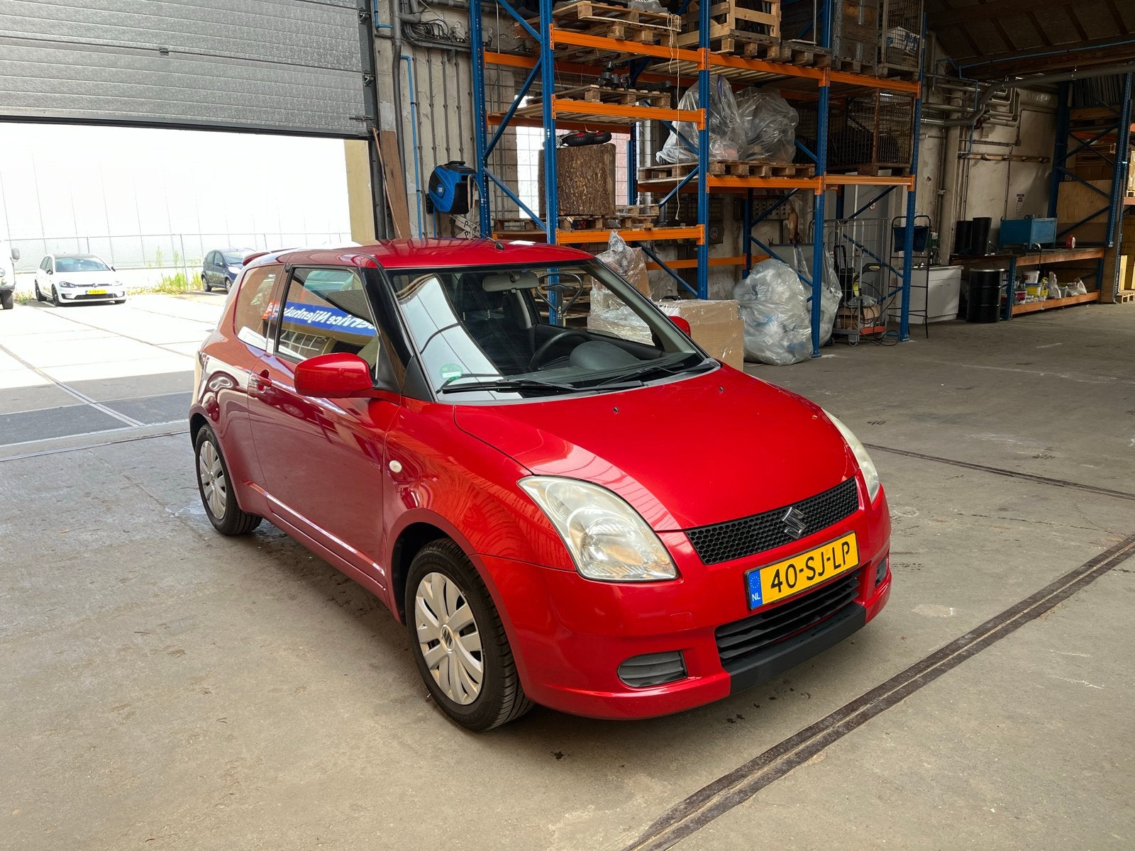 Suzuki Swift 1.3 3D 2006 Rood, Stof, Swift, Origineel Nederlands, Handgeschakeld