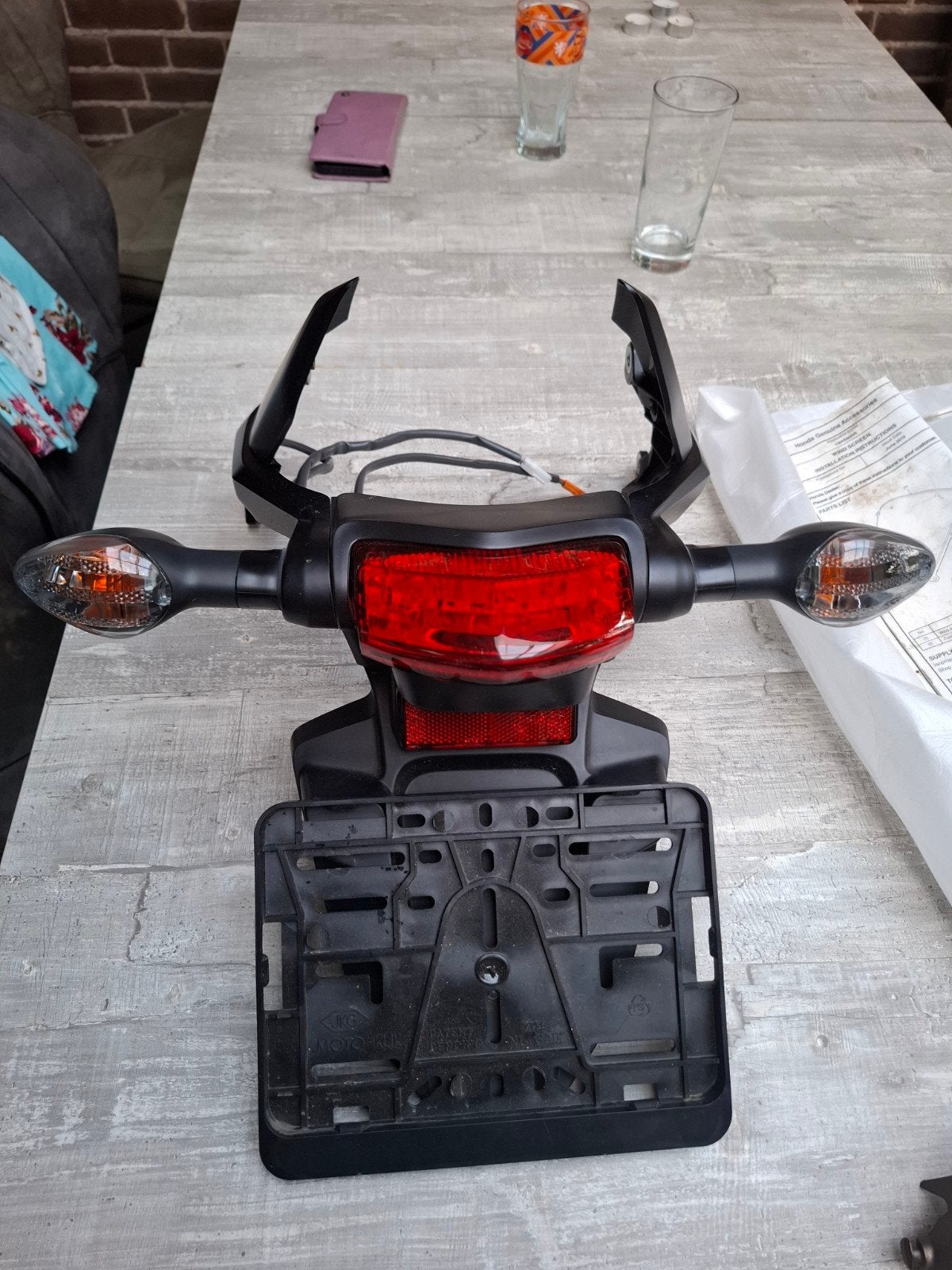 Honda CBR 600 RR 2009 origineel achterlicht/knipperl, Motoren, Ophalen, Nieuw