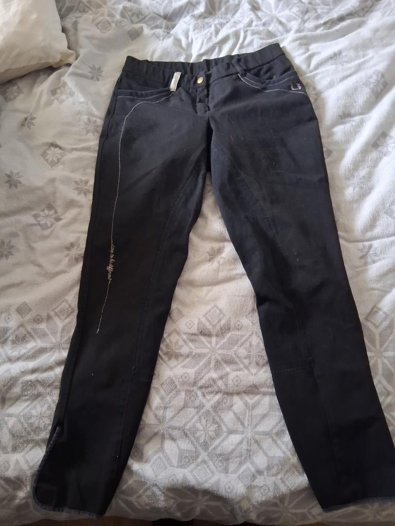 3 rijbroeken leder zitvlak 38/40 rijsokken, Ophalen, Dressuur, Onderkleding