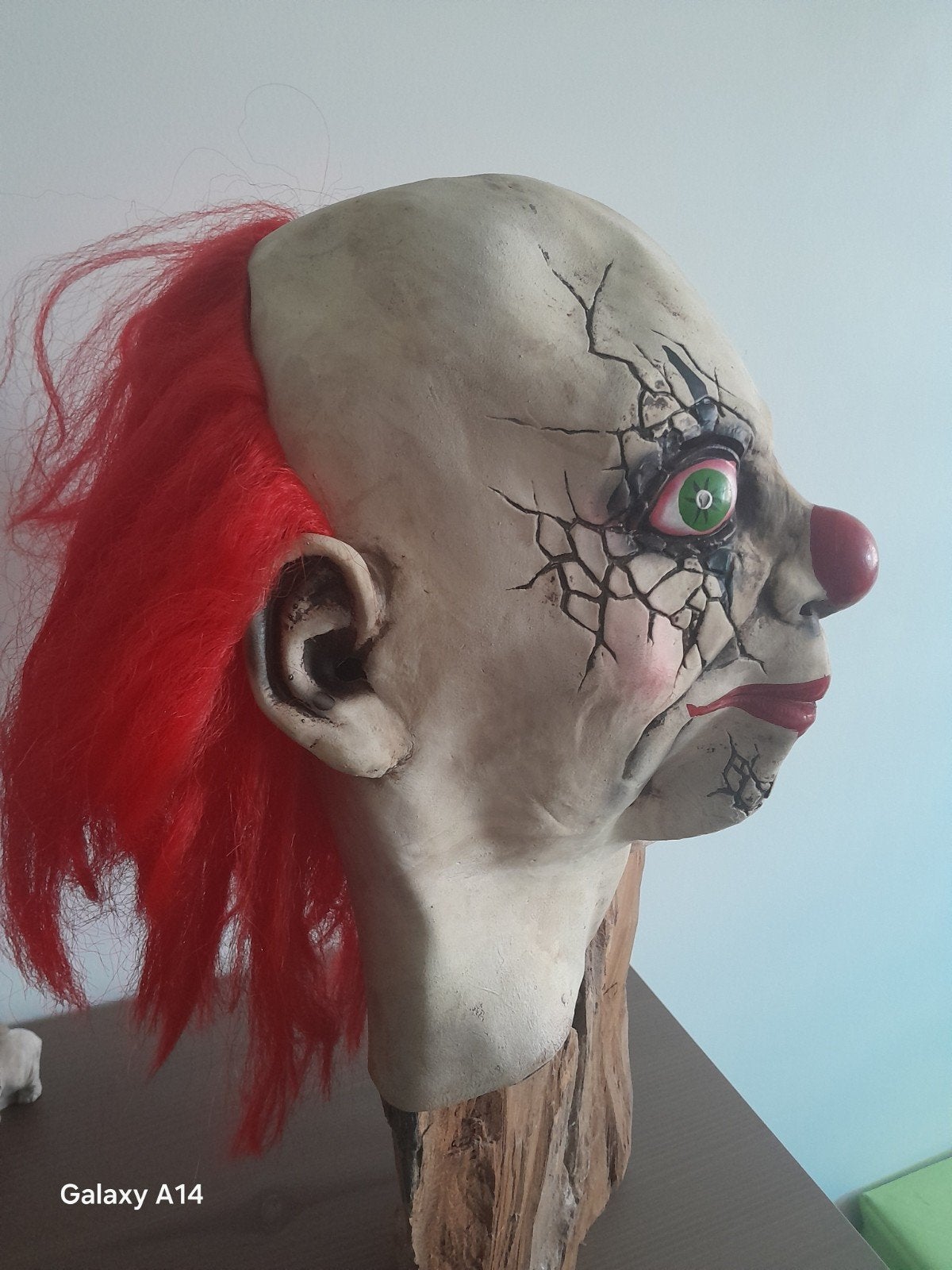 4 maskers carnaval /Halloween /themafeesten /verkleedpartije, Ophalen of Verzenden, Zo goed als nieuw, Hoed of Pruik, Carnaval
