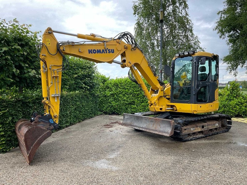 2011 Komatsu PC88MR-8 Midigraafmachine, Graafmachine