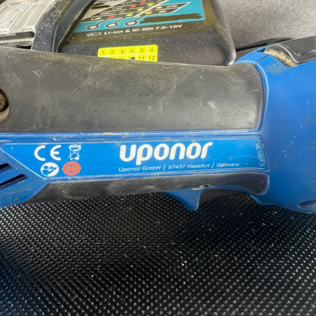 Uponor Mini 2 Perstang |Accu,koffer,lader, 2 bekkens| 409425, Ophalen of Verzenden, Gebruikt, Overige typen, Overige merken