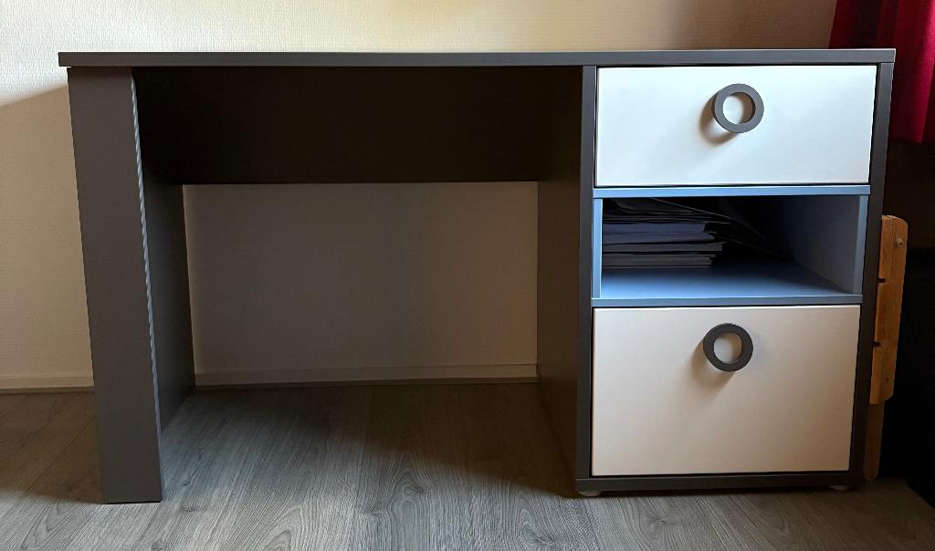 Bureau, Huis en Inrichting, Bureaus, Ophalen, Demontabel, Spaanplaat of MDF, Schoolbureau