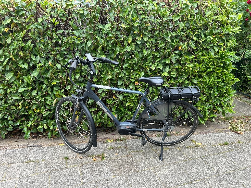 amslod hilston electrische herenfiets - motor kapot, Gebruikt, Versnellingen, 57 tot 61 cm, Trommelrem